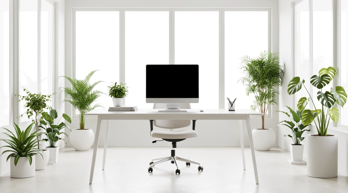 Ergonomic workspace layout